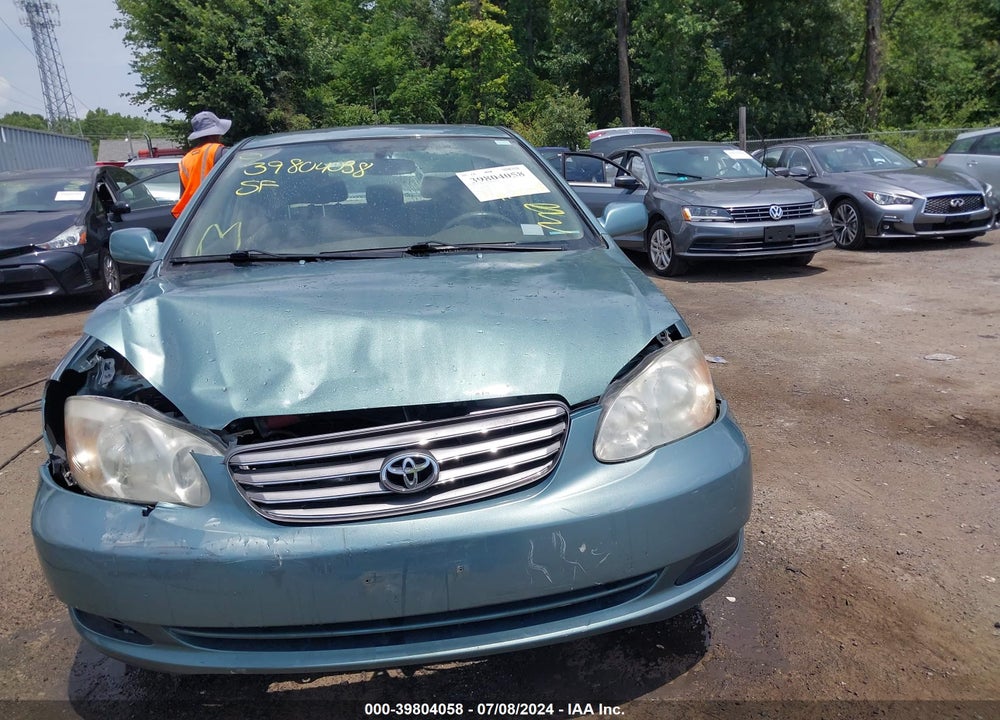 2005 TOYOTA COROLLA LE VIN: 2T1BR30E45C468547