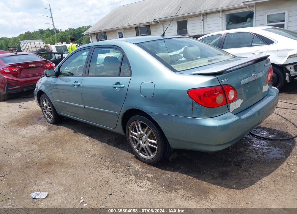 2005 TOYOTA COROLLA LE VIN: 2T1BR30E45C468547