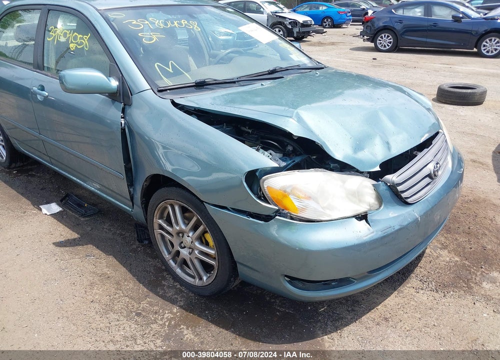 2005 TOYOTA COROLLA LE VIN: 2T1BR30E45C468547