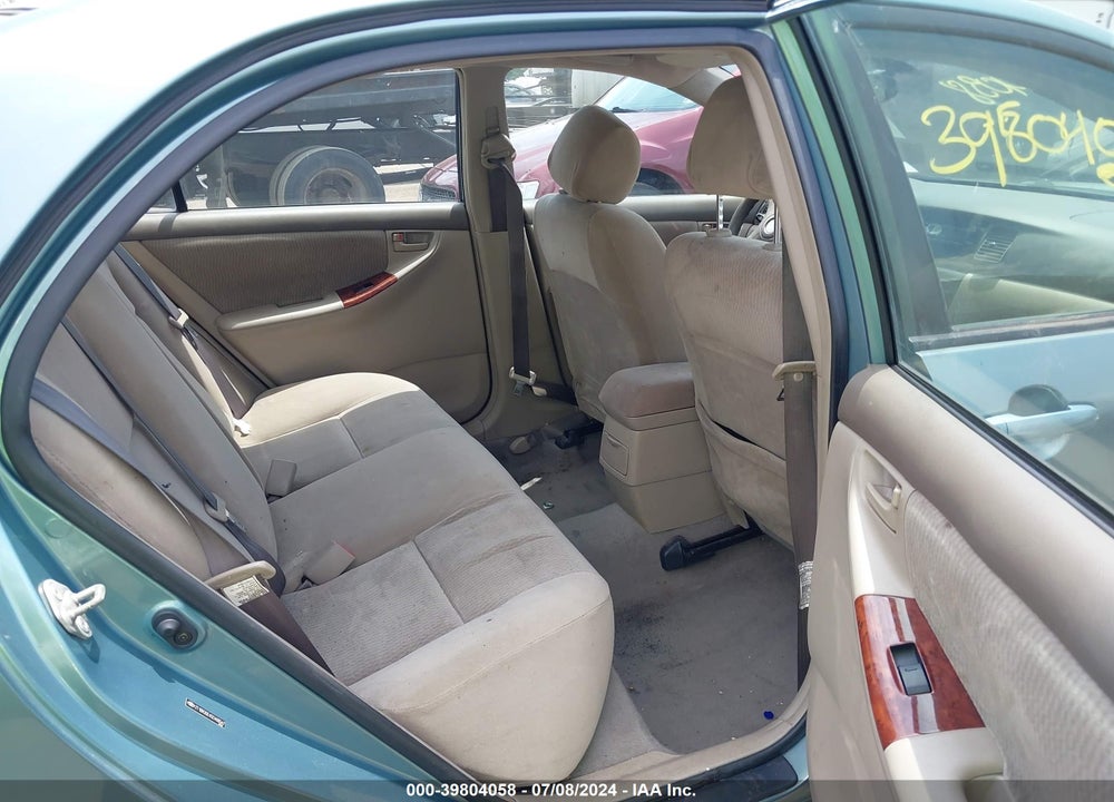 2005 TOYOTA COROLLA LE VIN: 2T1BR30E45C468547