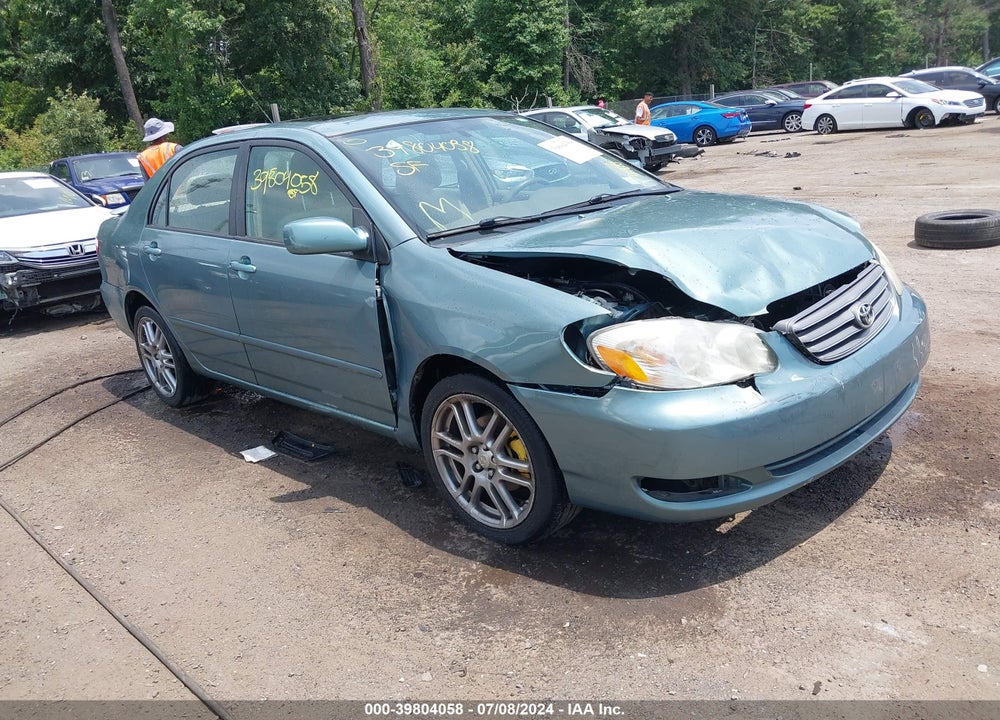 2005 TOYOTA COROLLA LE VIN: 2T1BR30E45C468547