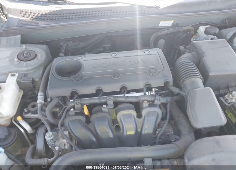 2009 HYUNDAI SONATA GLS VIN: 5NPET46C89H438349