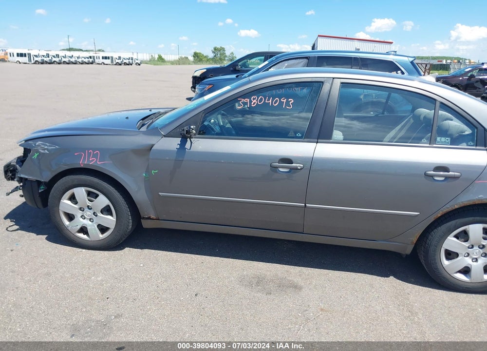 2009 HYUNDAI SONATA GLS VIN: 5NPET46C89H438349