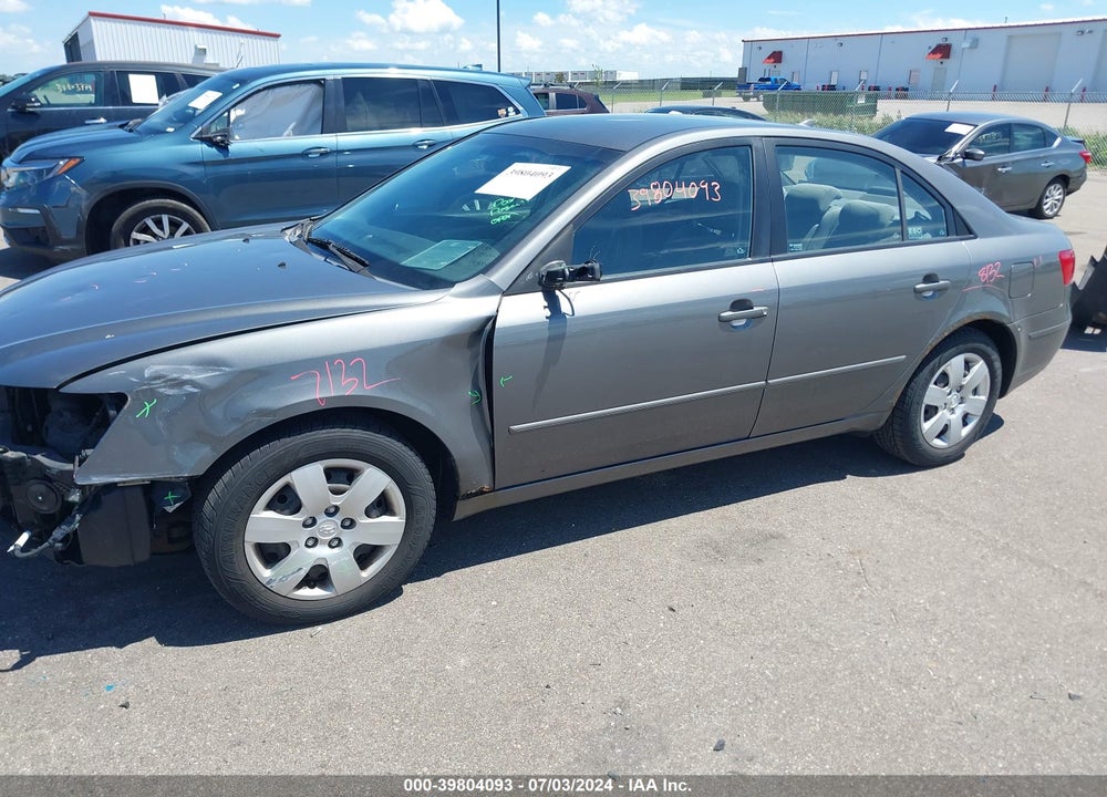 2009 HYUNDAI SONATA GLS VIN: 5NPET46C89H438349