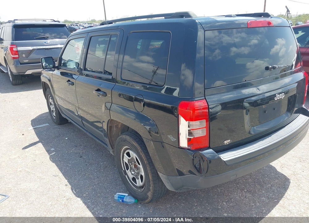 2015 JEEP PATRIOT SPORT VIN: 1C4NJPBB5FD318286