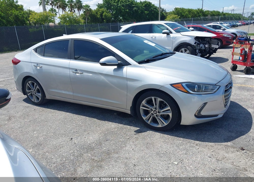 2017 HYUNDAI ELANTRA LIMITED VIN: KMHD84LF6HU290035
