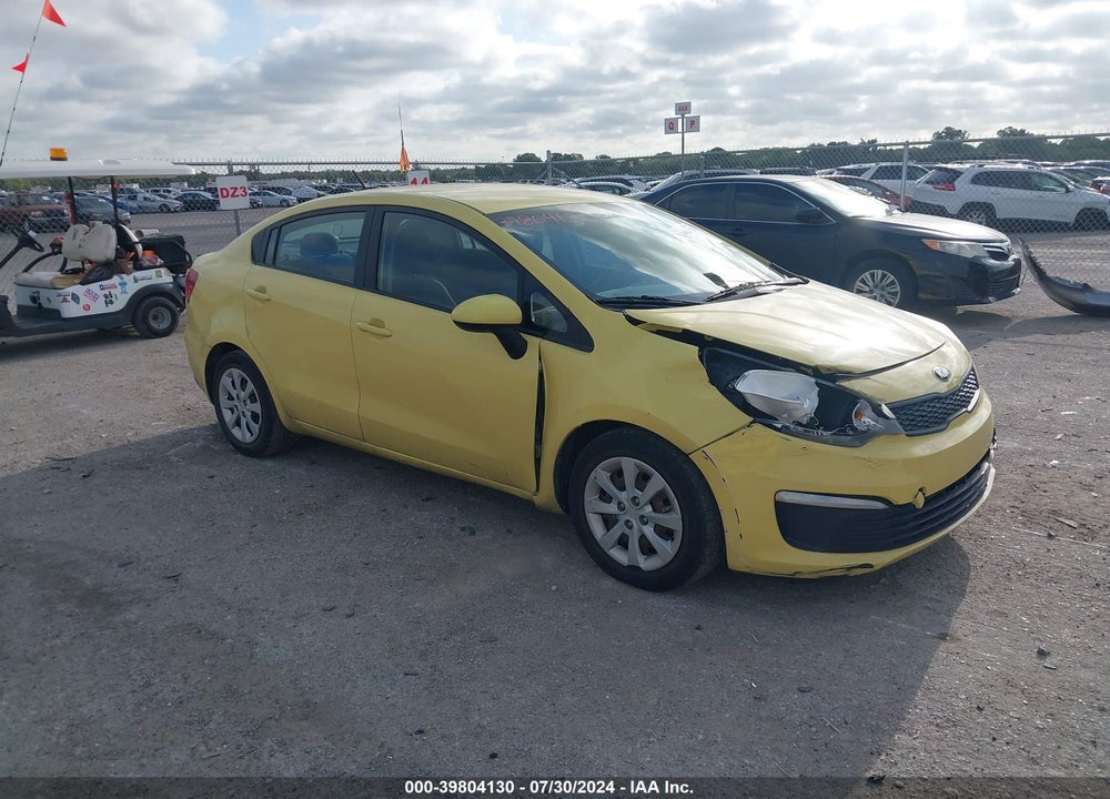 2016 KIA RIO LX VIN: KNADM4A34G6575762