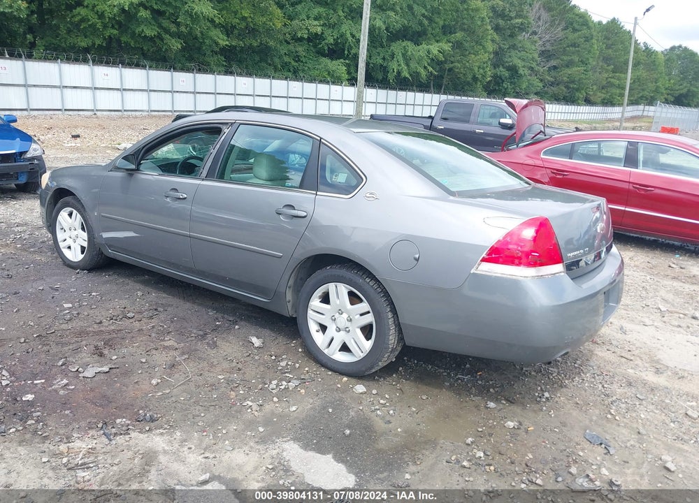 2006 CHEVROLET IMPALA VIN: 2G1WC581869284531