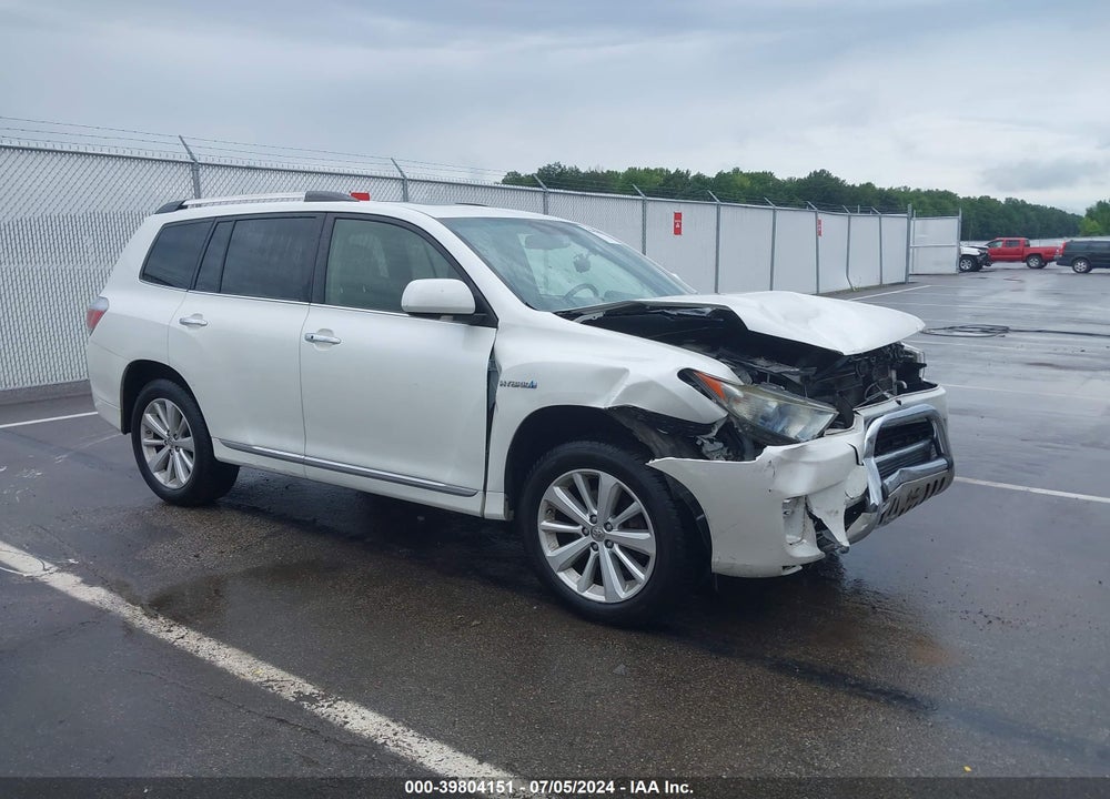 2012 TOYOTA HIGHLANDER HYBRID LIMITED V6 VIN: JTEDC3EHXC2010127