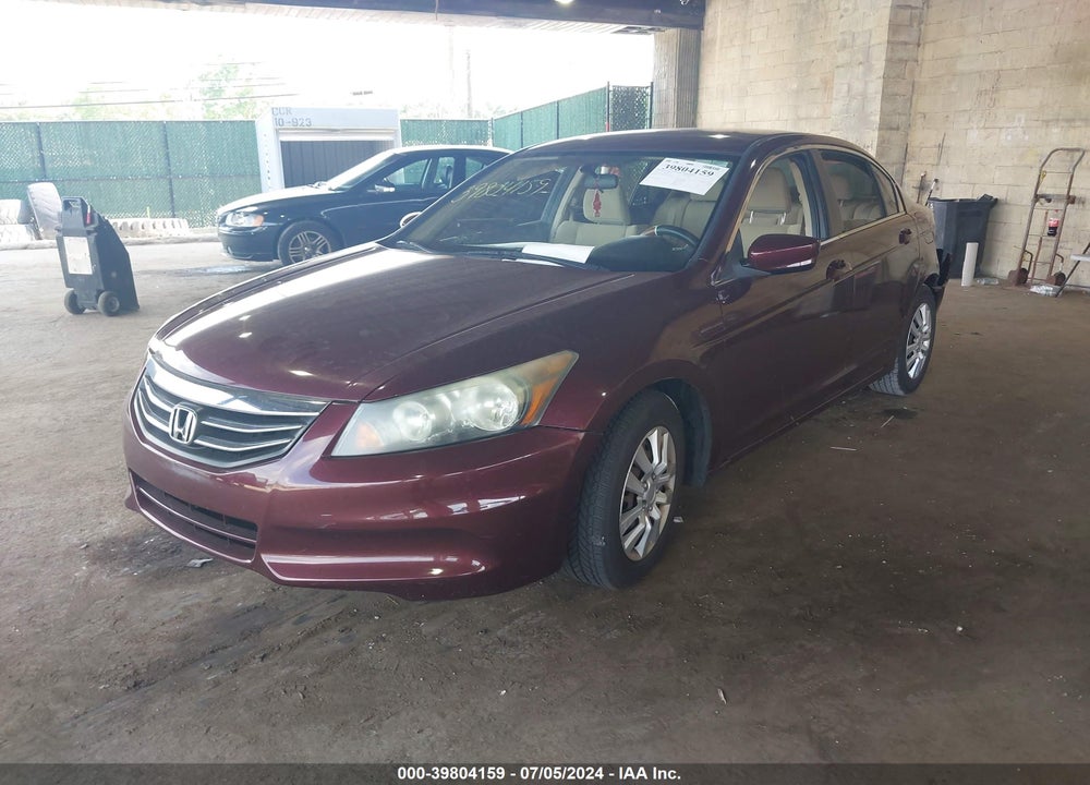 2012 HONDA ACCORD 2.4 LX VIN: 1HGCP2F37CA069130