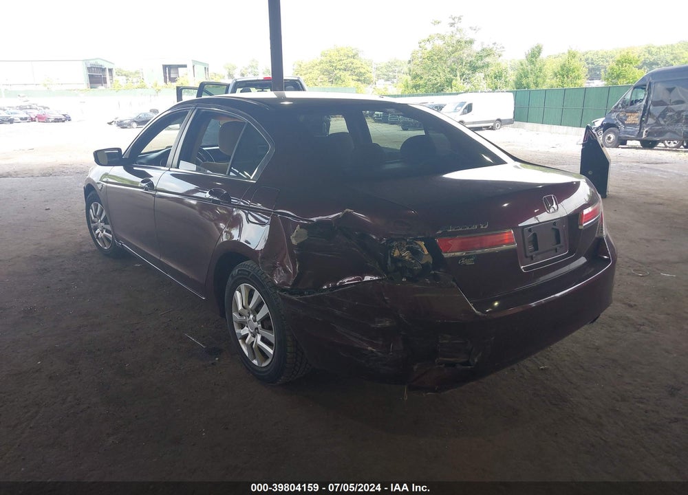 2012 HONDA ACCORD 2.4 LX VIN: 1HGCP2F37CA069130