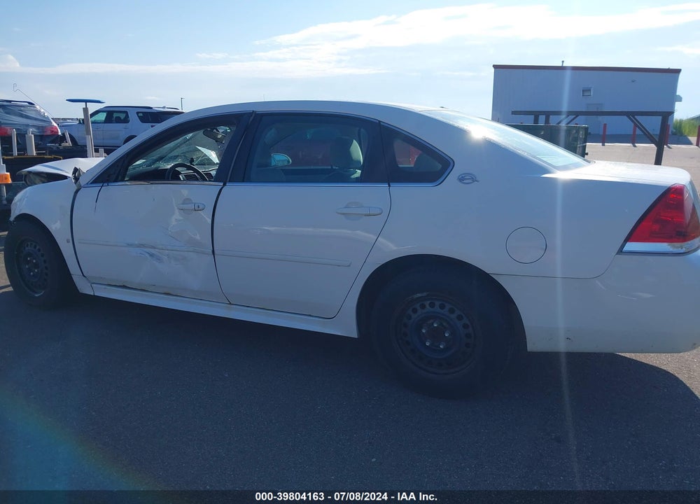 2009 CHEVROLET IMPALA LS VIN: 2G1WB57K191292177
