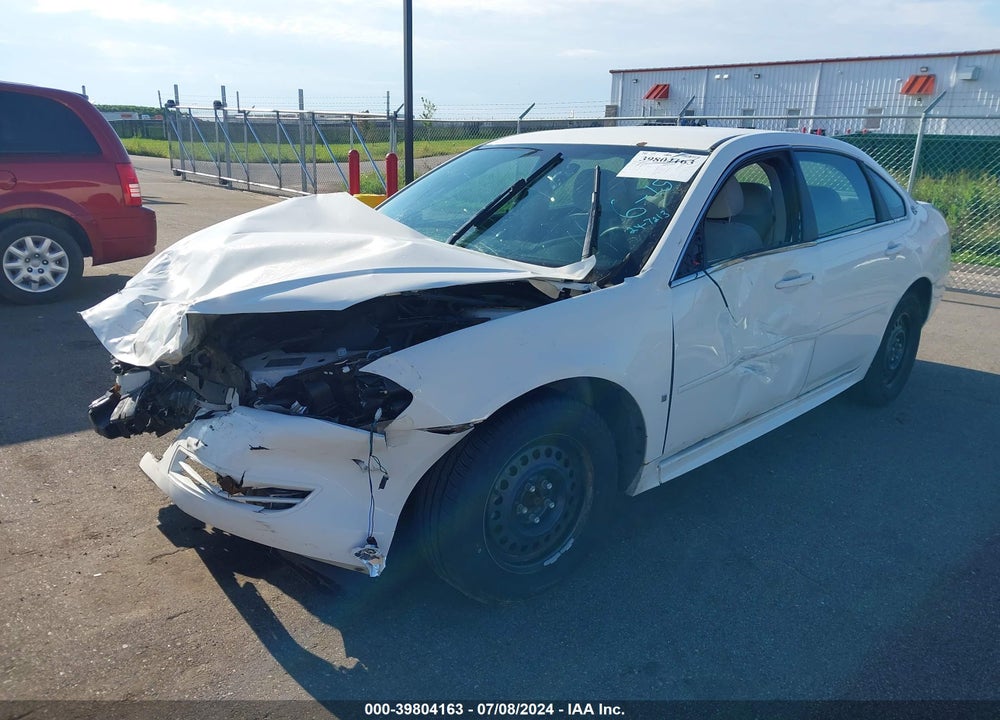 2009 CHEVROLET IMPALA LS VIN: 2G1WB57K191292177