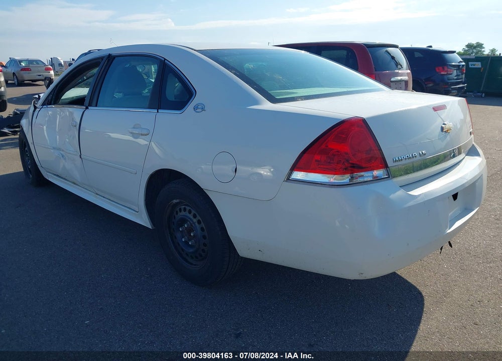 2009 CHEVROLET IMPALA LS VIN: 2G1WB57K191292177