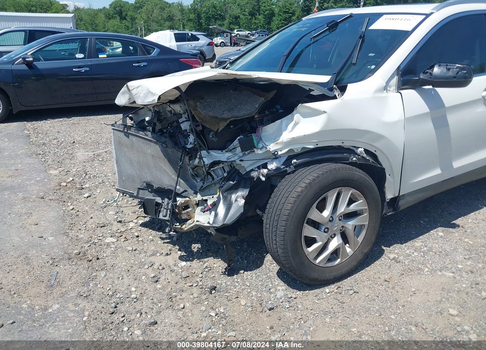 2016 HONDA CR-V EX-L VIN: 5J6RM4H78GL118630