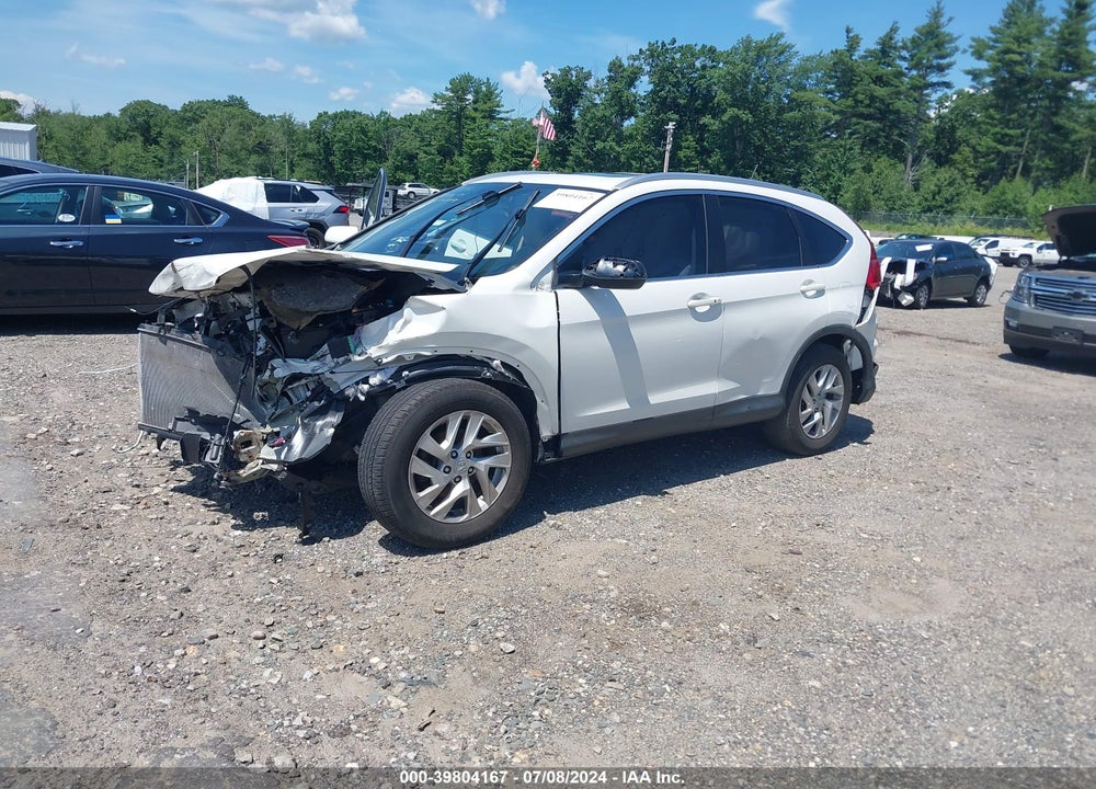 2016 HONDA CR-V EX-L VIN: 5J6RM4H78GL118630
