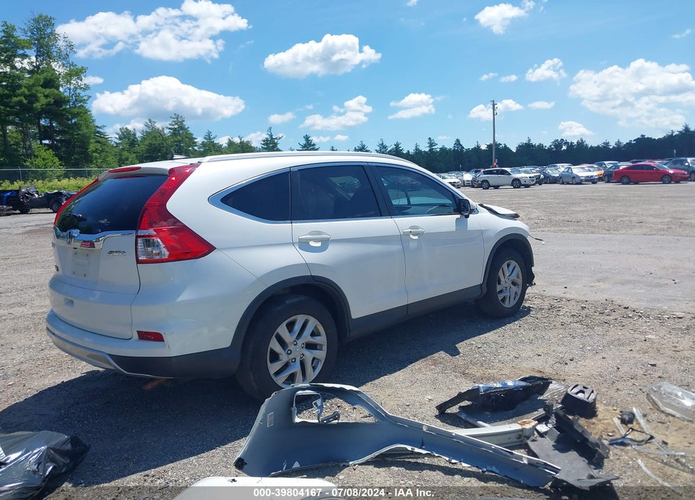 2016 HONDA CR-V EX-L VIN: 5J6RM4H78GL118630