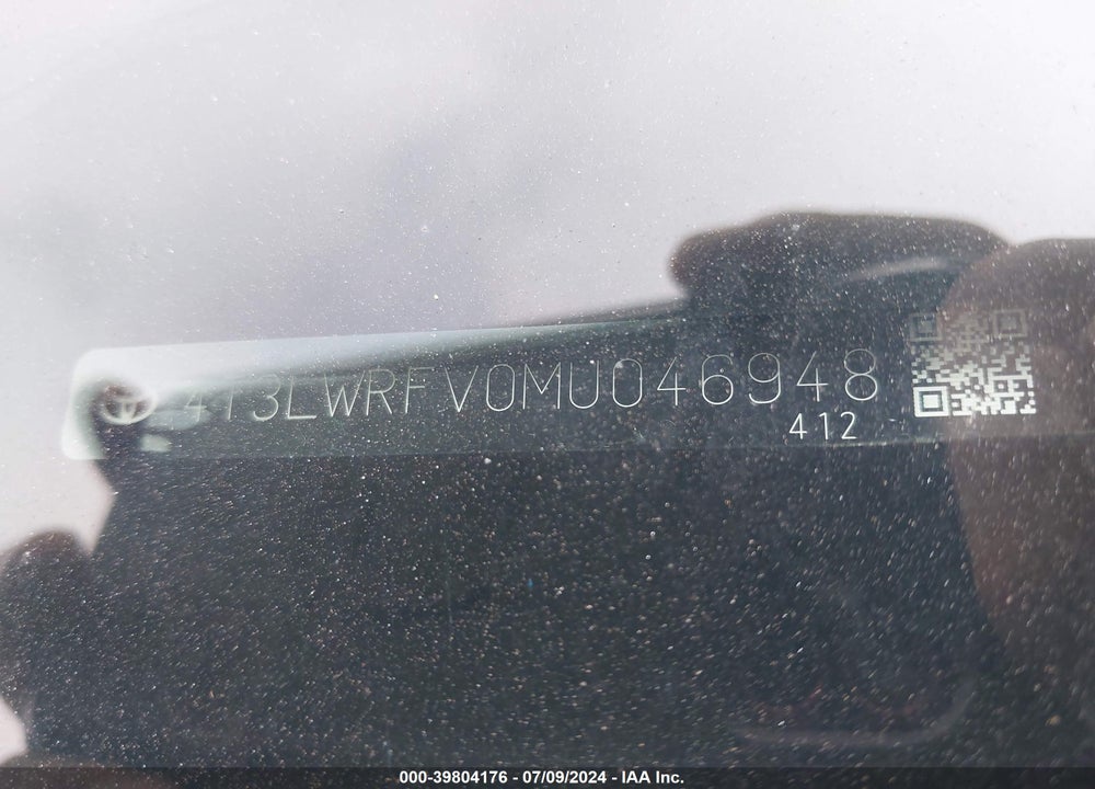 2021 TOYOTA RAV4 HYBRID LE VIN: 4T3LWRFV0MU046948