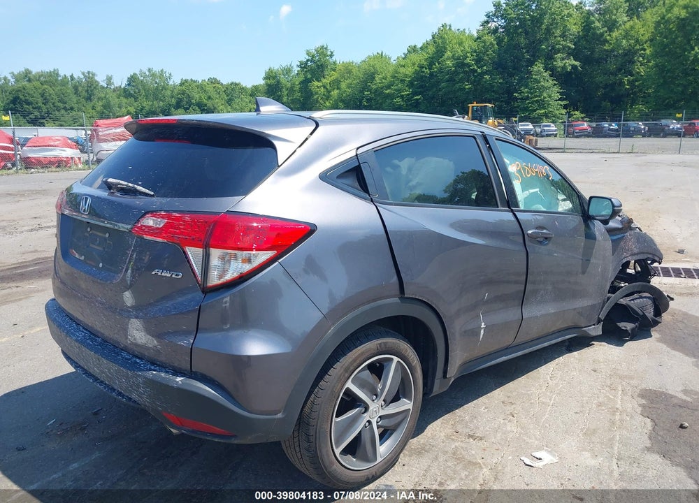 2022 HONDA HR-V AWD EX VIN: 3CZRU6H54NM720995
