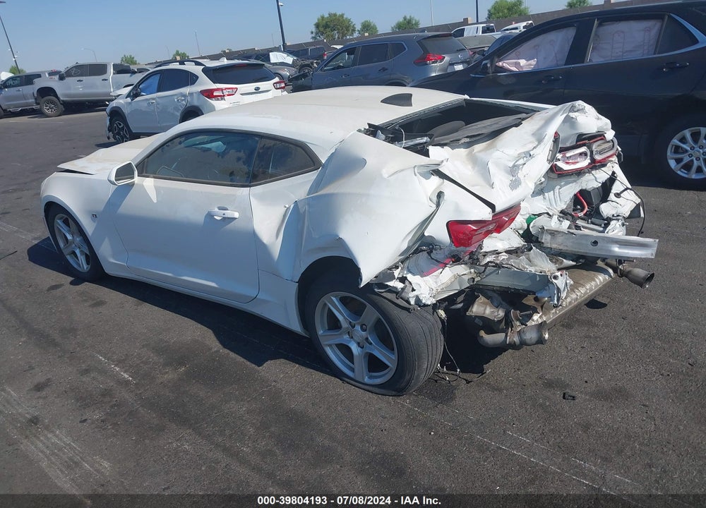 2019 CHEVROLET CAMARO 1LT VIN: 1G1FB1RX6K0125543