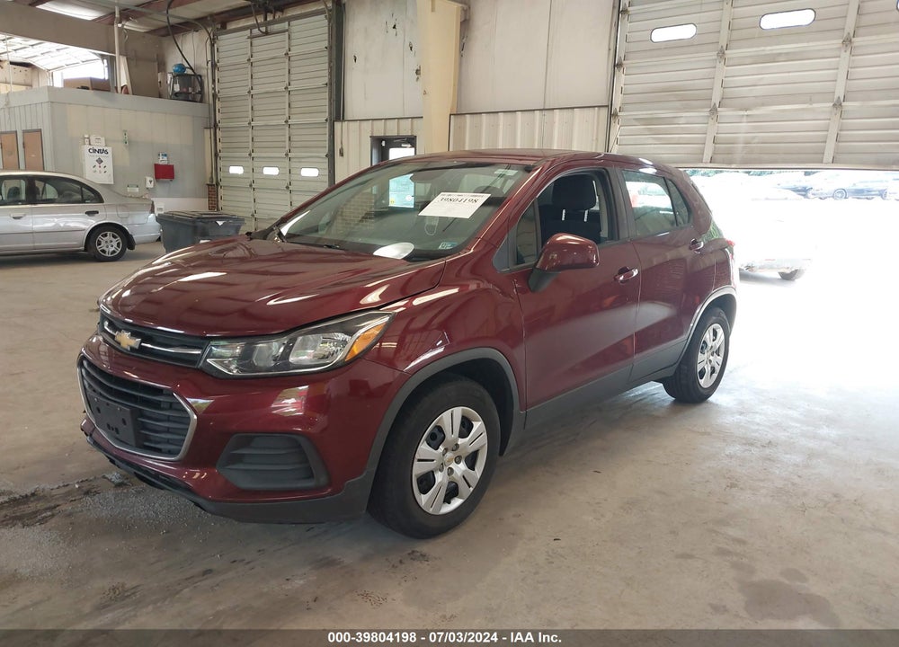 2017 CHEVROLET TRAX LS VIN: 3GNCJKSB6HL265208