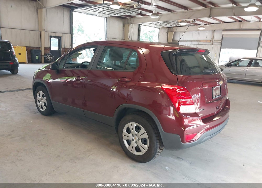 2017 CHEVROLET TRAX LS VIN: 3GNCJKSB6HL265208