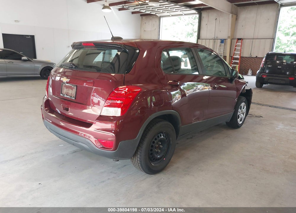 2017 CHEVROLET TRAX LS VIN: 3GNCJKSB6HL265208