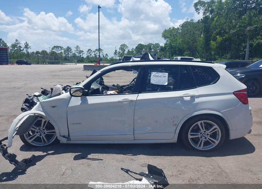 2014 BMW X3 XDRIVE28I VIN: 5UXWX9C5XE0D33400