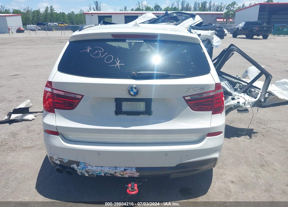 2014 BMW X3 XDRIVE28I VIN: 5UXWX9C5XE0D33400