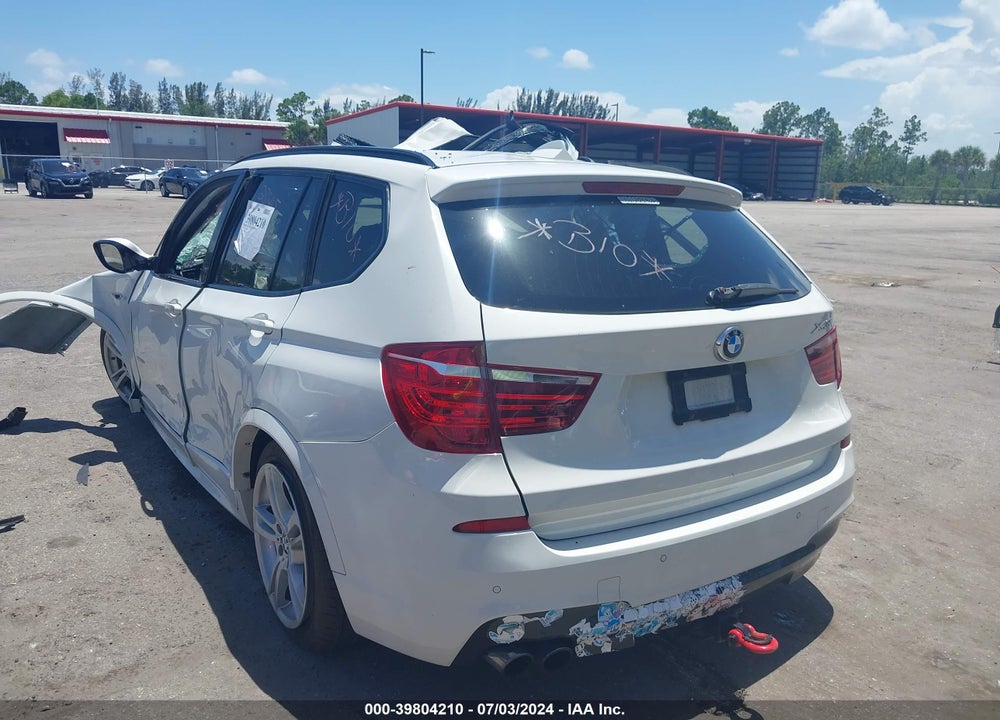 2014 BMW X3 XDRIVE28I VIN: 5UXWX9C5XE0D33400