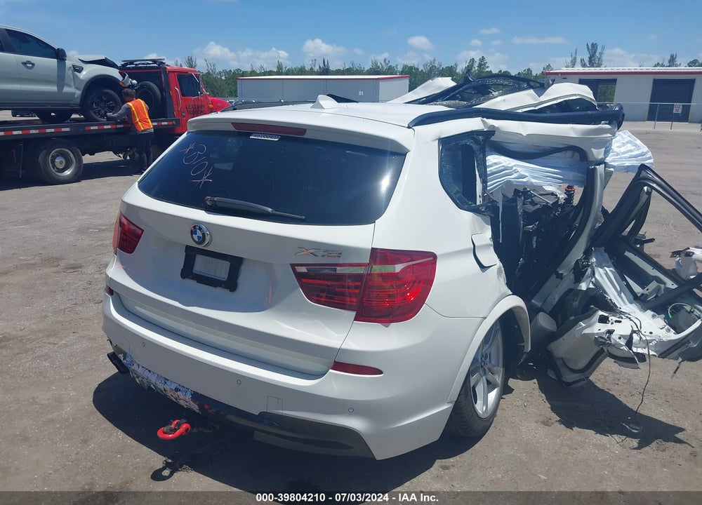 2014 BMW X3 XDRIVE28I VIN: 5UXWX9C5XE0D33400