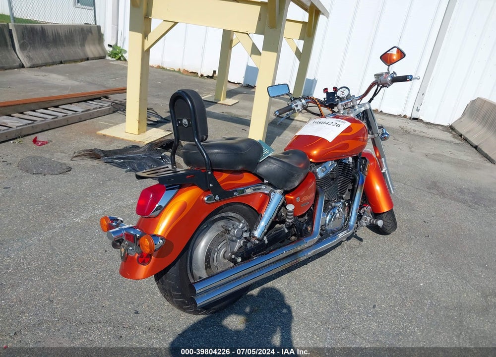 2002 HONDA VT1100 C2 VIN: 1HFSC43012A201072