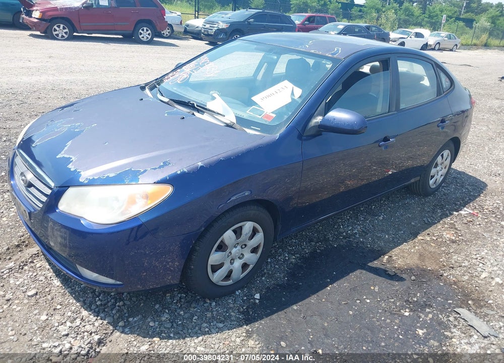 2008 HYUNDAI ELANTRA GLS/SE VIN: KMHDU46D68U556739