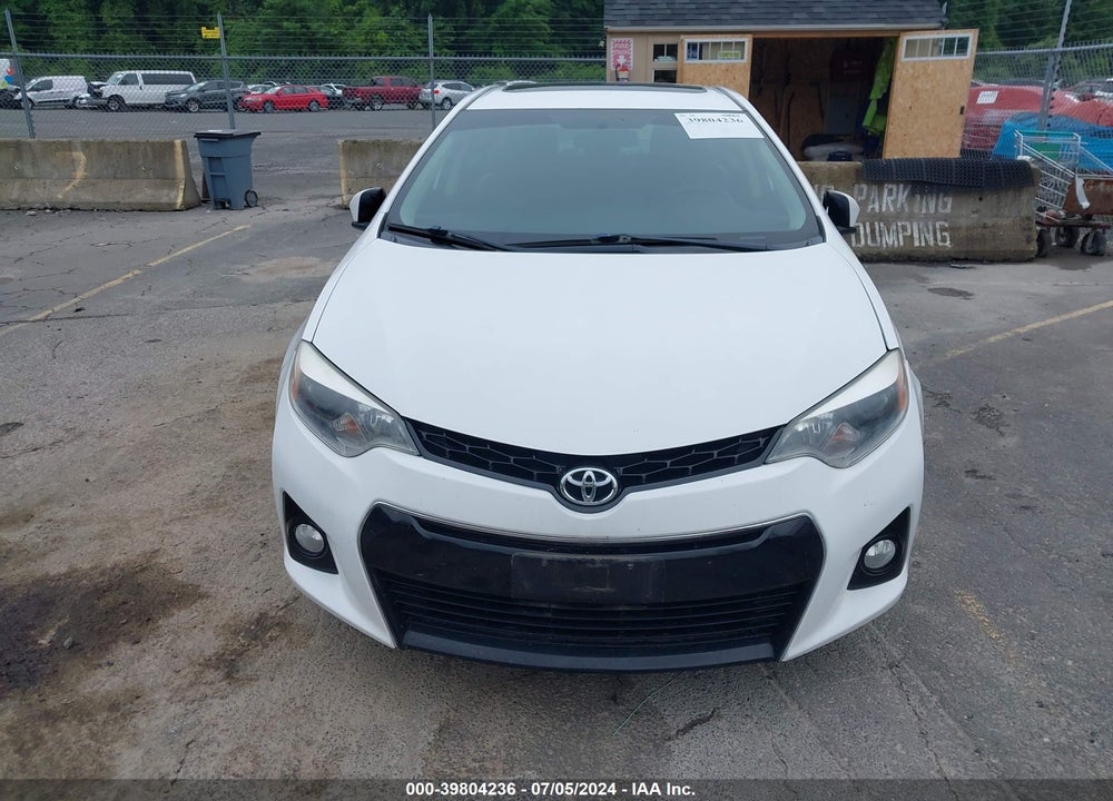 2014 TOYOTA COROLLA S PREMIUM VIN: 2T1BURHE5EC120214