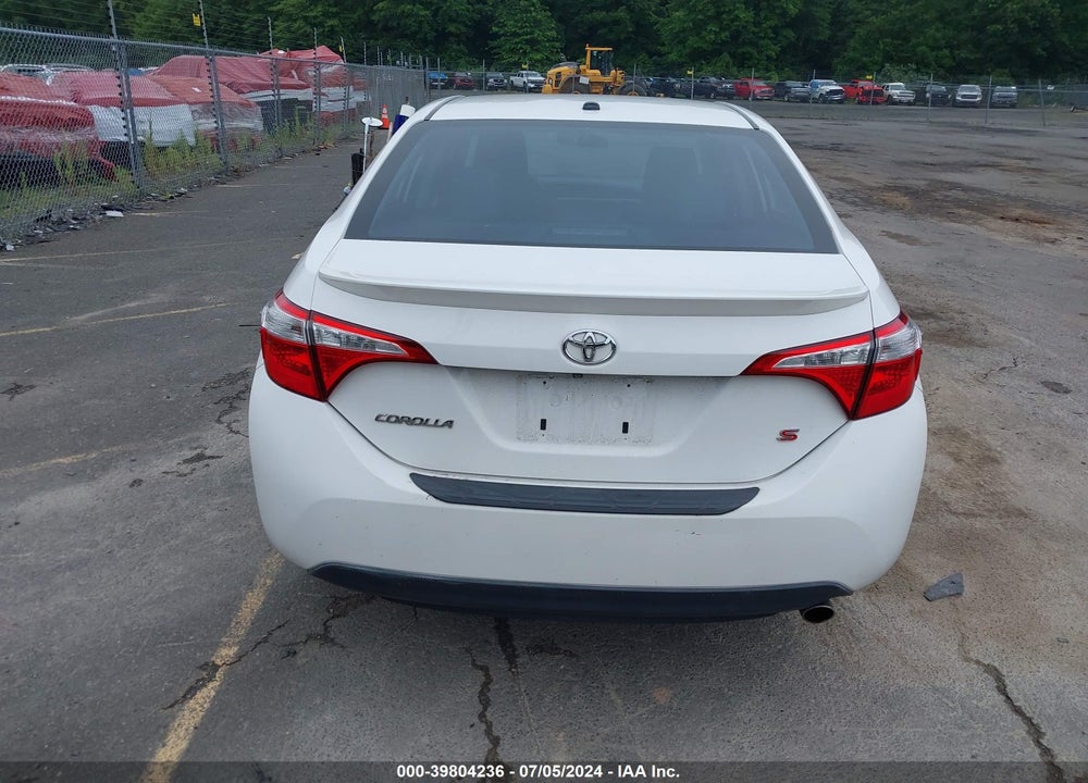 2014 TOYOTA COROLLA S PREMIUM VIN: 2T1BURHE5EC120214