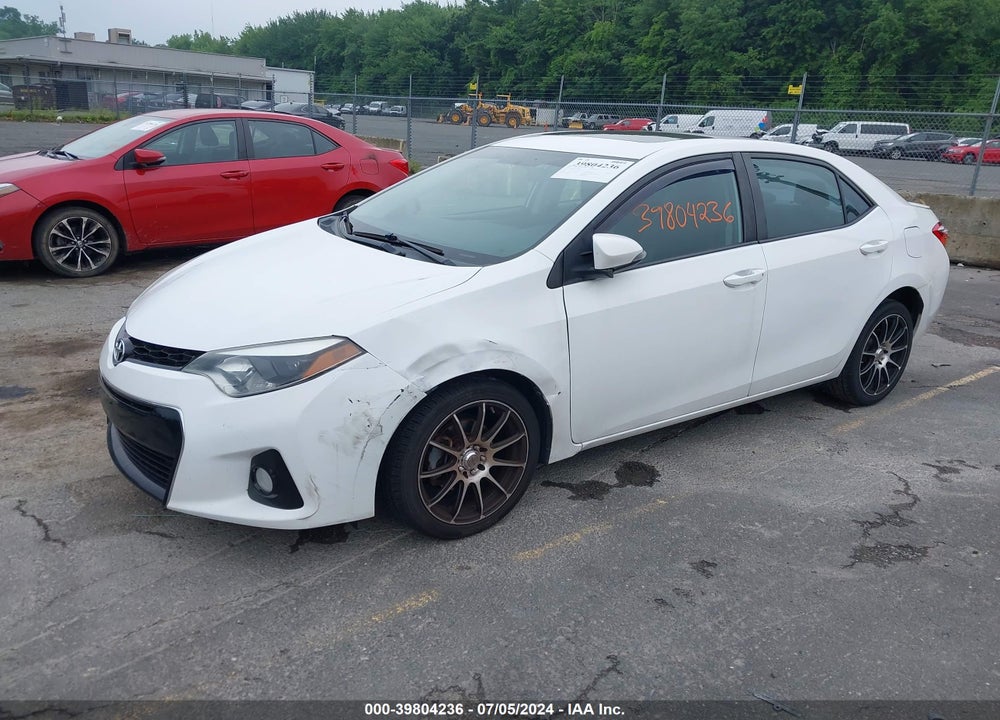 2014 TOYOTA COROLLA S PREMIUM VIN: 2T1BURHE5EC120214