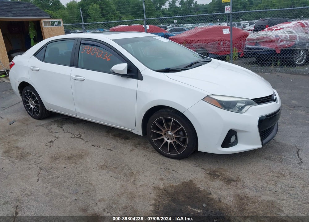 2014 TOYOTA COROLLA S PREMIUM VIN: 2T1BURHE5EC120214