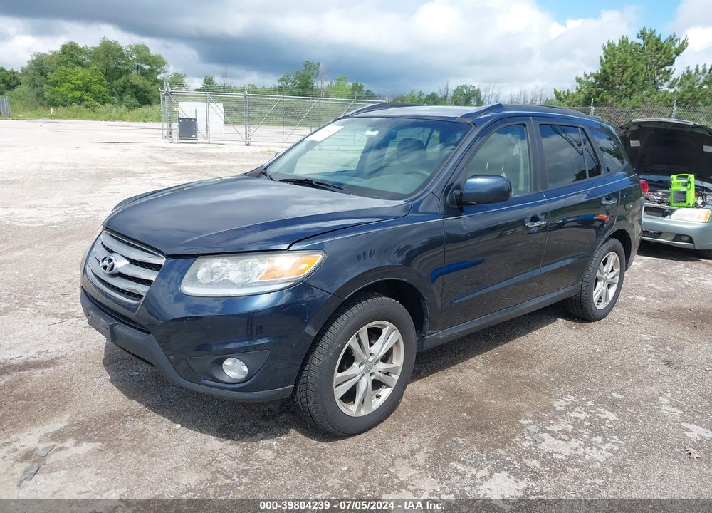 2012 HYUNDAI SANTA FE LIMITED V6 VIN: 5XYZK4AG2CG106680