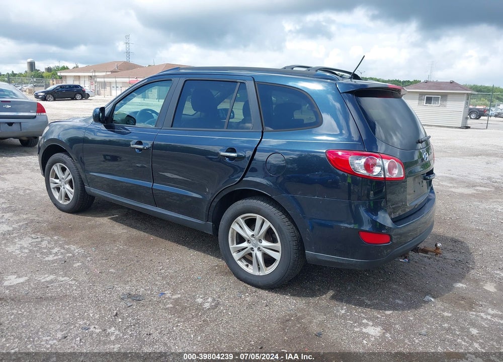 2012 HYUNDAI SANTA FE LIMITED V6 VIN: 5XYZK4AG2CG106680