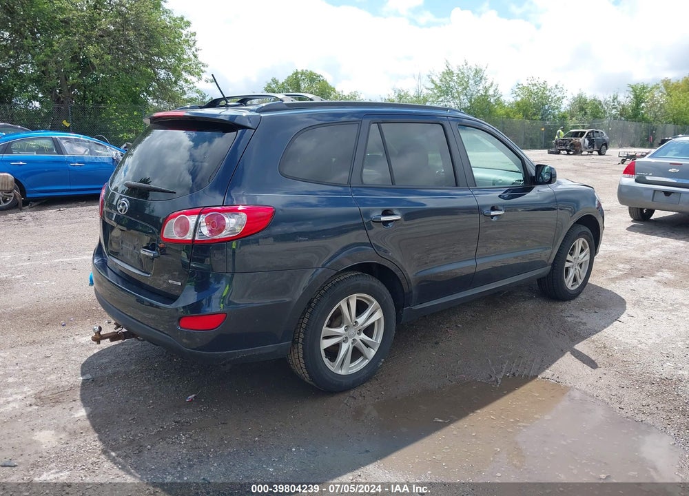 2012 HYUNDAI SANTA FE LIMITED V6 VIN: 5XYZK4AG2CG106680