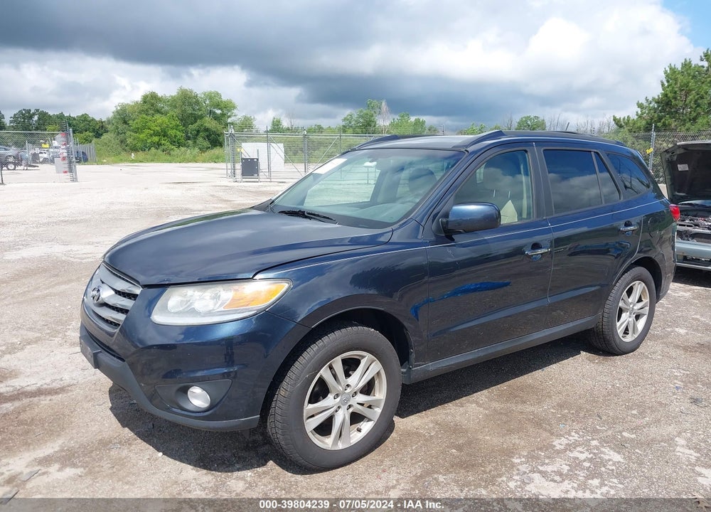 2012 HYUNDAI SANTA FE LIMITED V6 VIN: 5XYZK4AG2CG106680