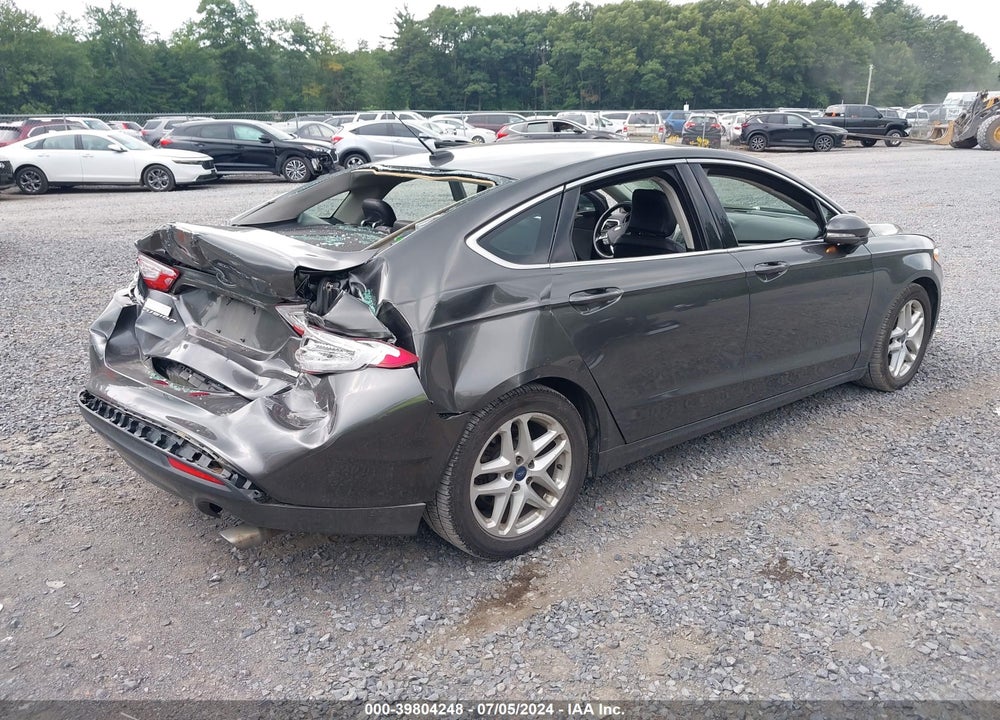 2016 FORD FUSION SE VIN: 1FA6P0HD8G5100492