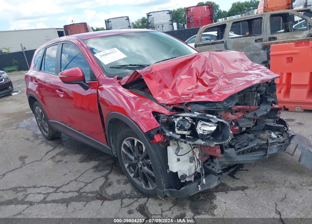 2016 MAZDA CX-5 GRAND TOURING VIN: JM3KE4DY3G0828126