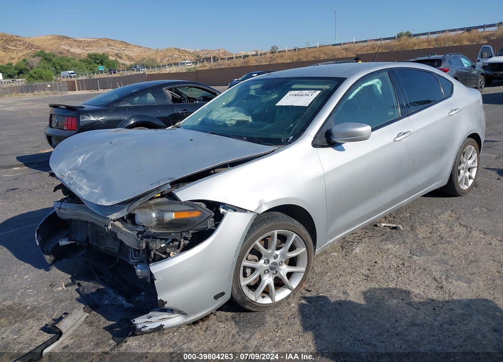 2013 DODGE DART SXT VIN: 1C3CDFBA6DD321330