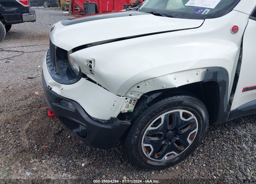 2015 JEEP RENEGADE TRAILHAWK VIN: ZACCJBCT2FPB31445