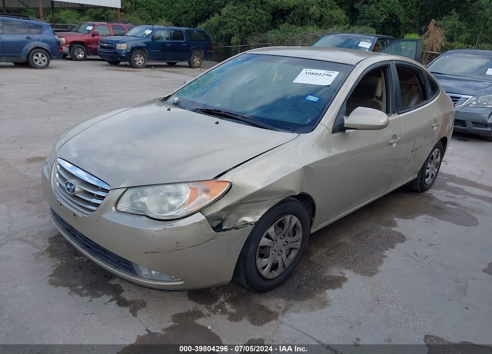 2010 HYUNDAI ELANTRA GLS VIN: KMHDU4AD4AU978389