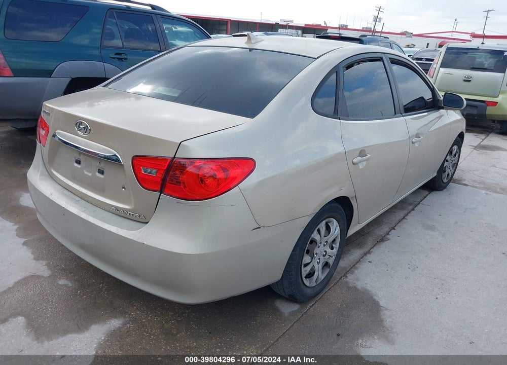 2010 HYUNDAI ELANTRA GLS VIN: KMHDU4AD4AU978389