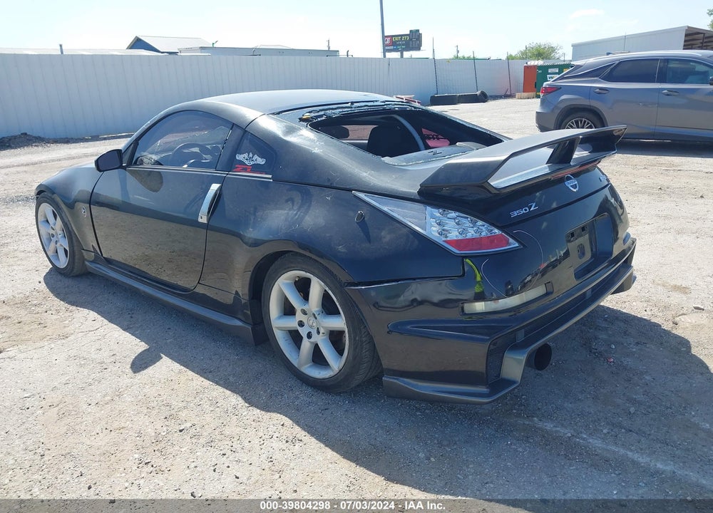 2007 NISSAN 350Z VIN: JN1BZ34EX7M552813