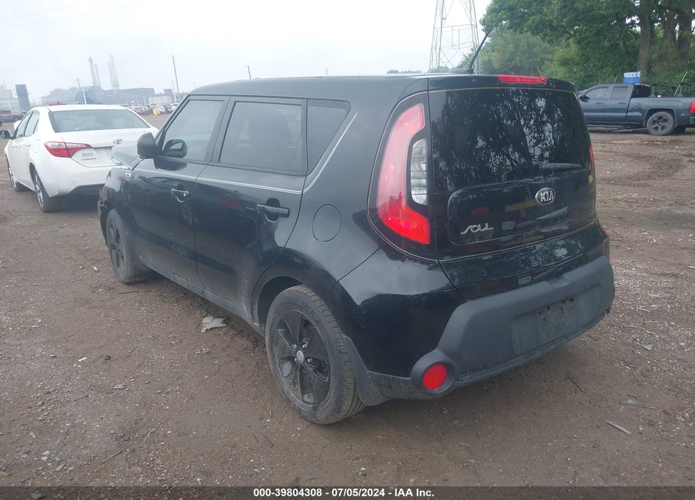 2016 KIA SOUL VIN: KNDJN2A25G7300734