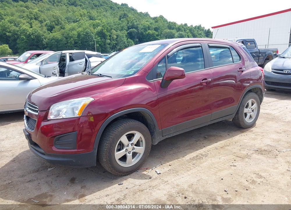 2016 CHEVROLET TRAX 1LS VIN: 3GNCJNSB0GL249487